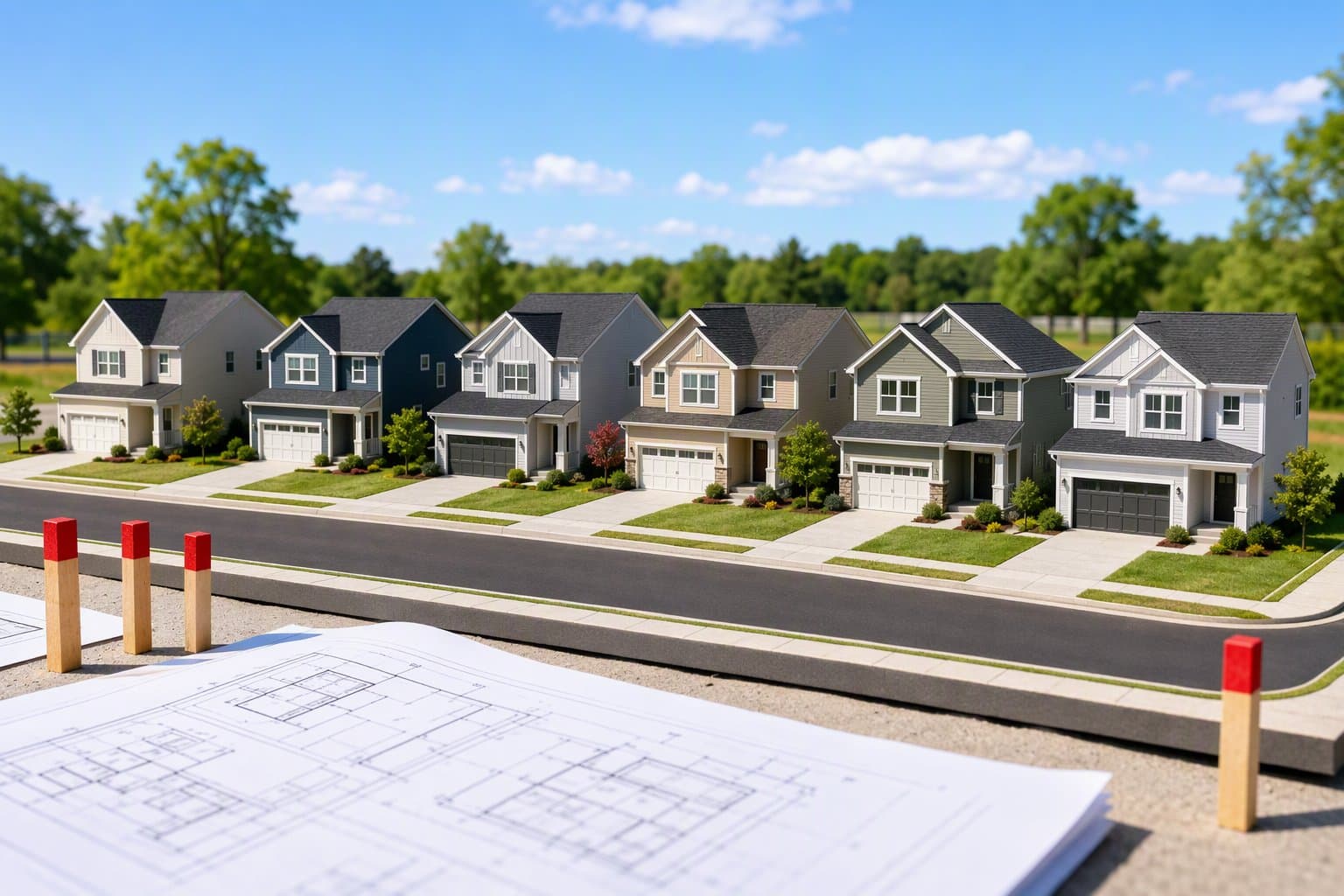 Starter Homes Plan - illustration, Jake Team LLC