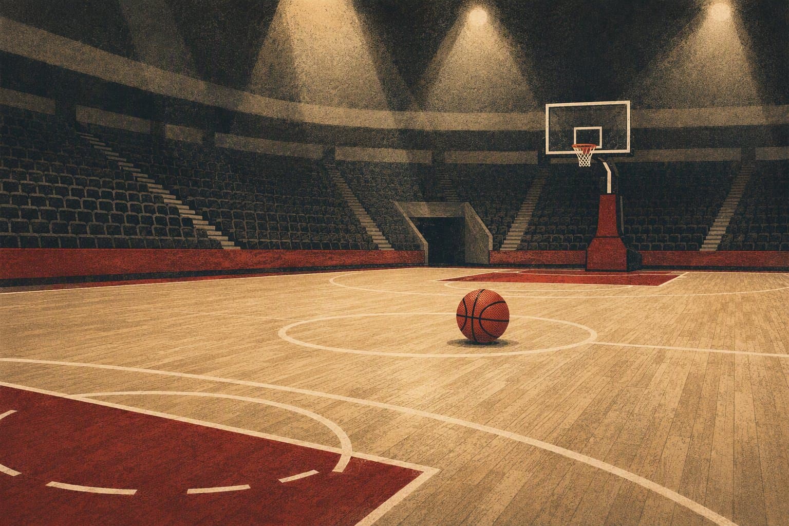 NBA Season Opener - illustration, Jake Team LLC