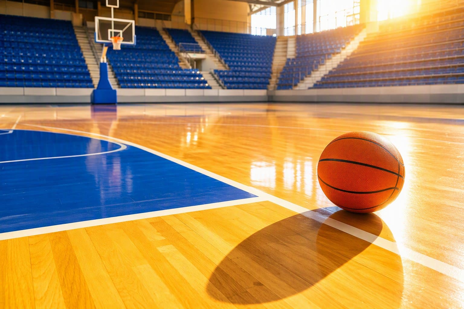 Basketball Court - illustration, Jake Team LLC
