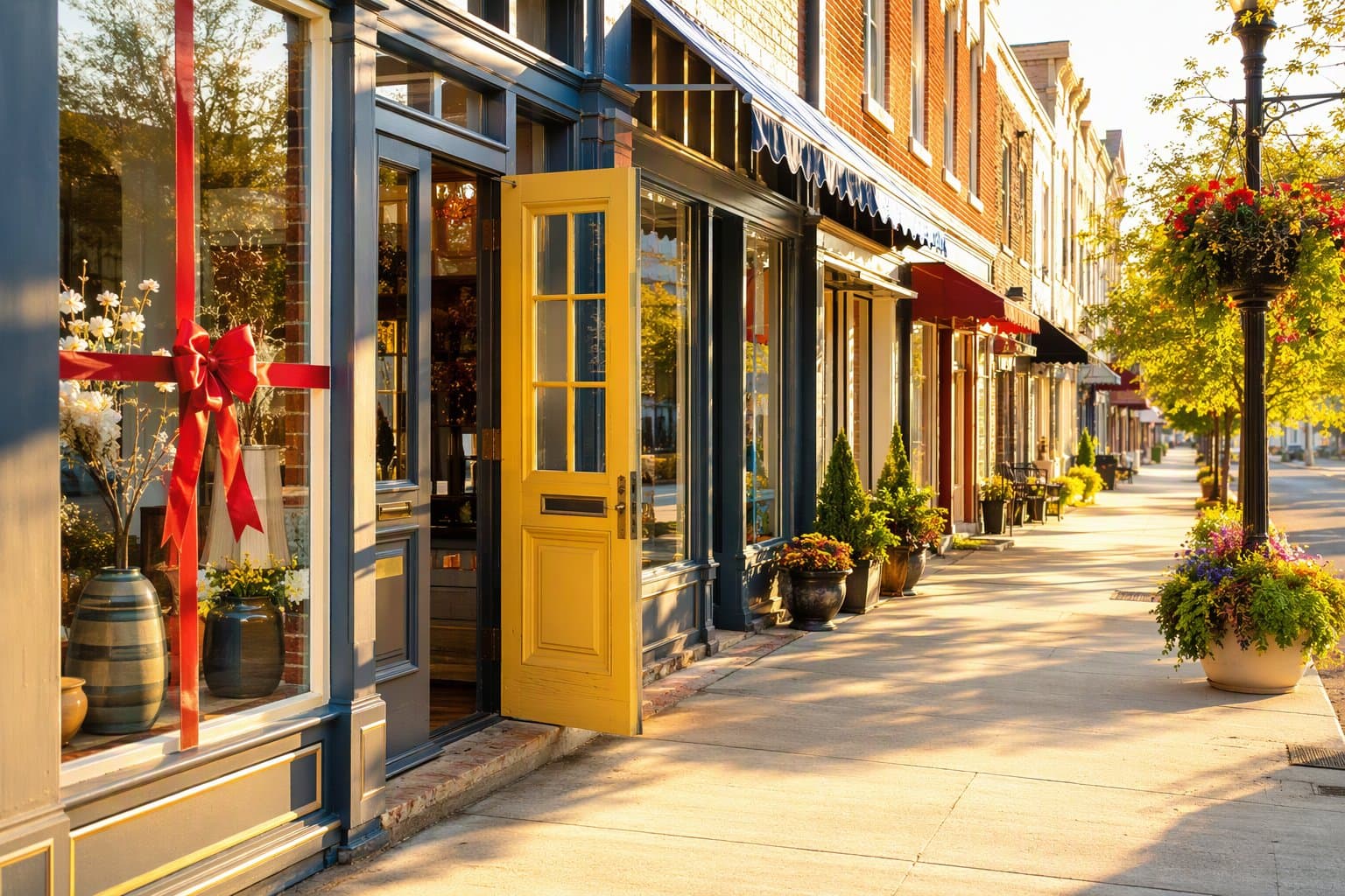 Downtown Shopping Pilot - illustration, Jake Team LLC