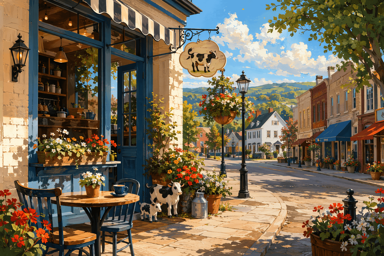 Rural tourism - illustration, Jake Team LLC