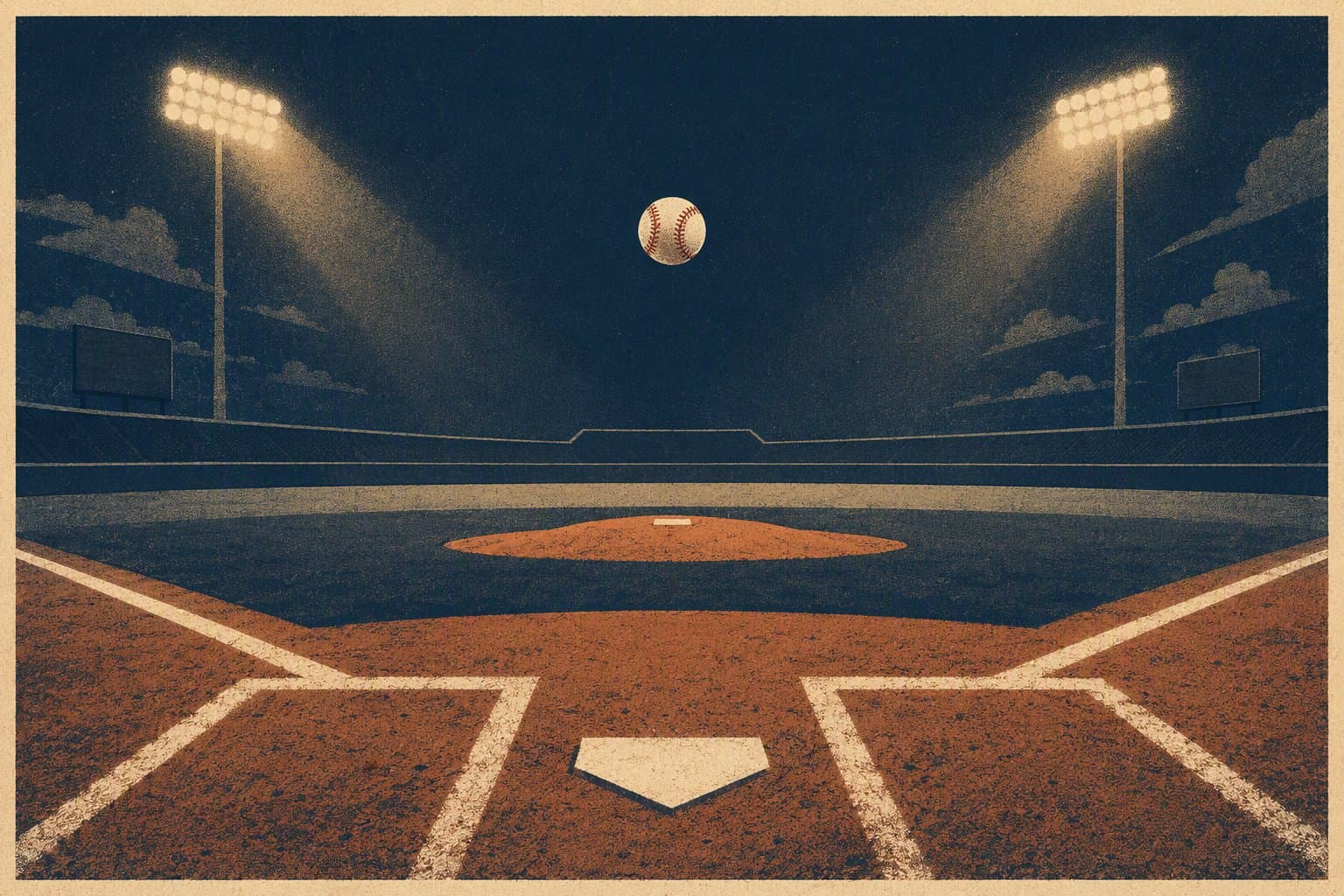 Baseball Dominance - illustration, Jake Team LLC
