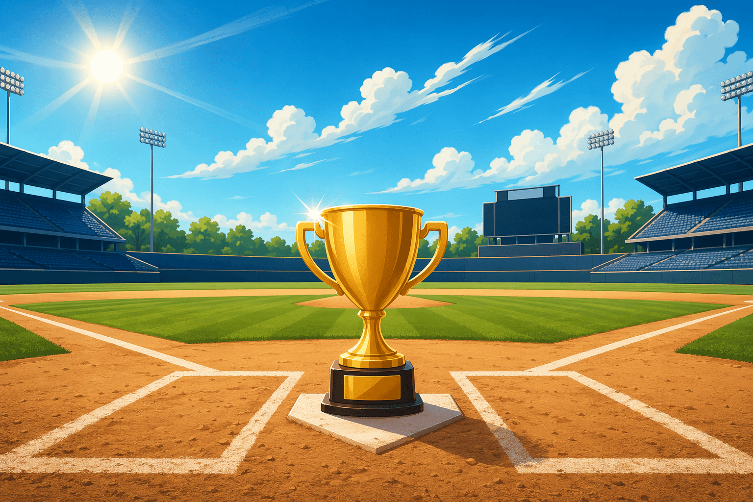 Baseball victory - illustration, Jake Team LLC