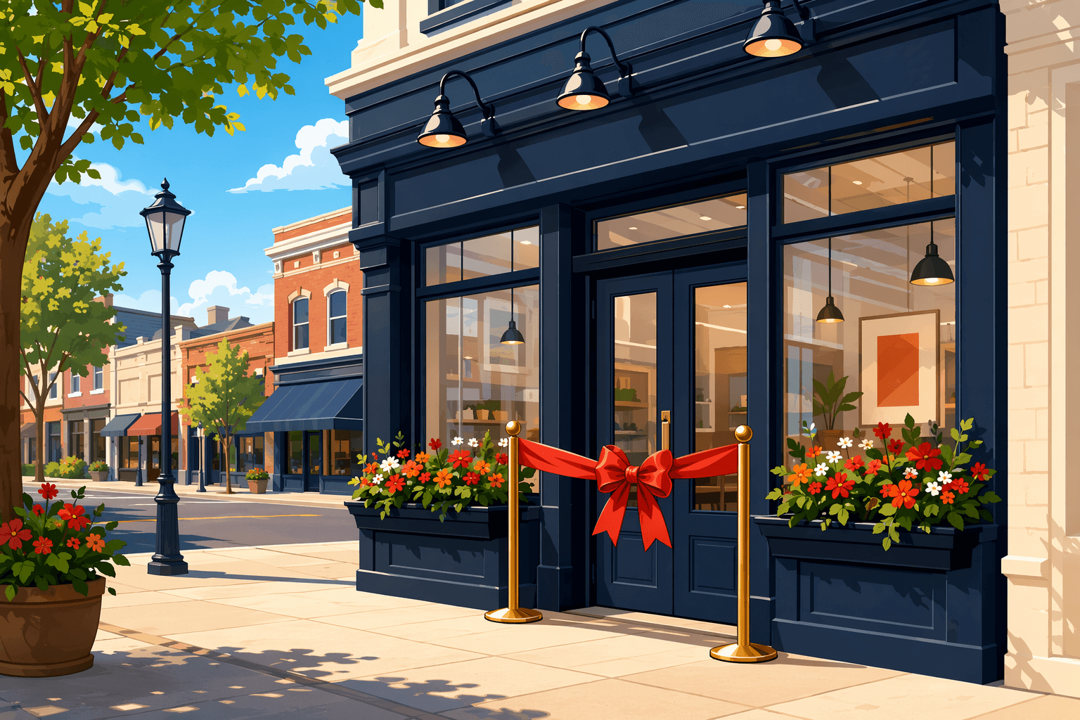 New Business Opening - illustration, Jake Team LLC