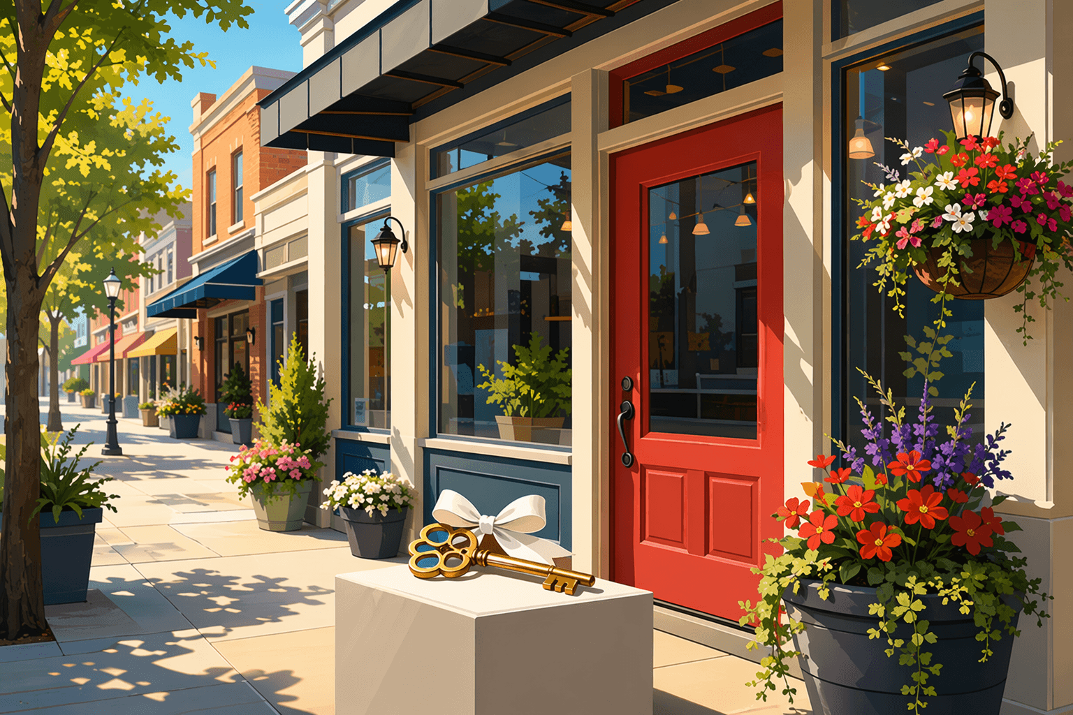 New business opening - illustration, Jake Team LLC