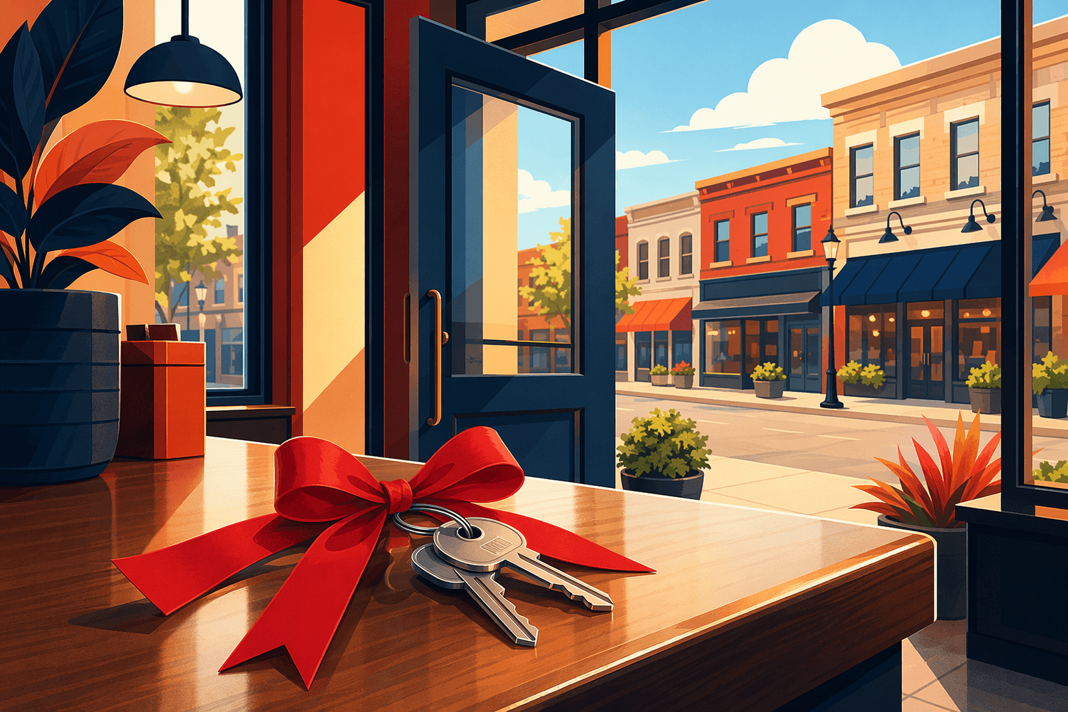 New Business Permit - illustration, Jake Team LLC