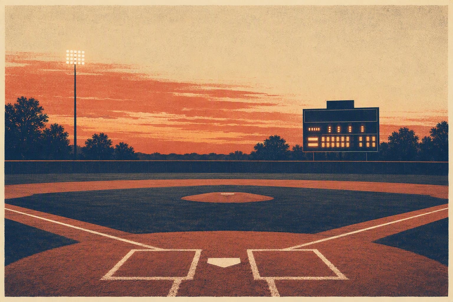 Baseball Victory - illustration, Jake Team LLC