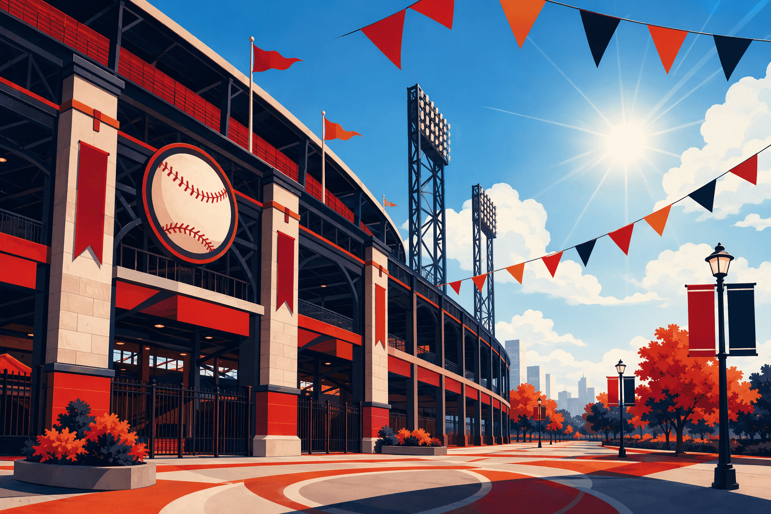 Baseball Victory - illustration, Jake Team LLC