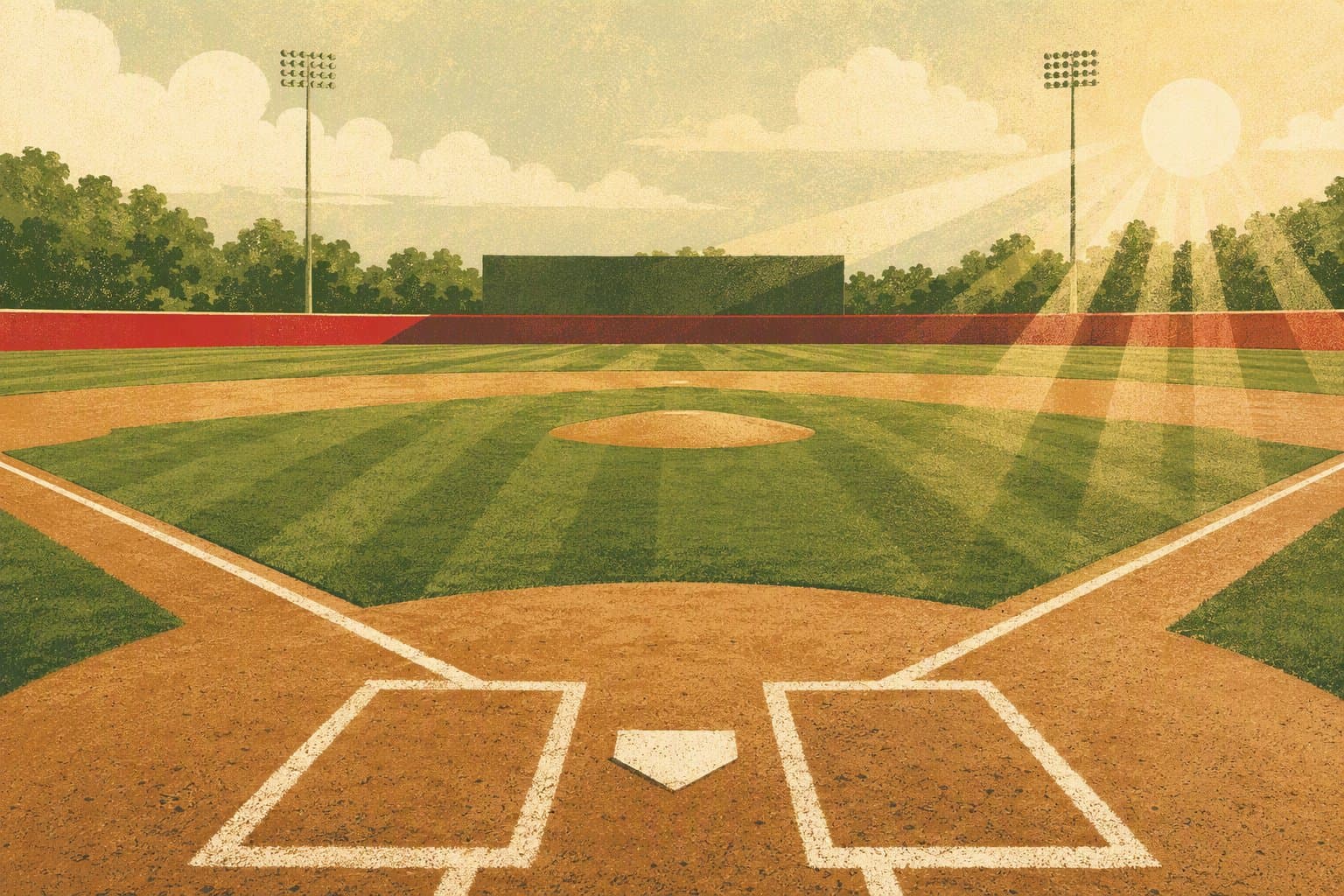 Baseball Victory - illustration, Jake Team LLC