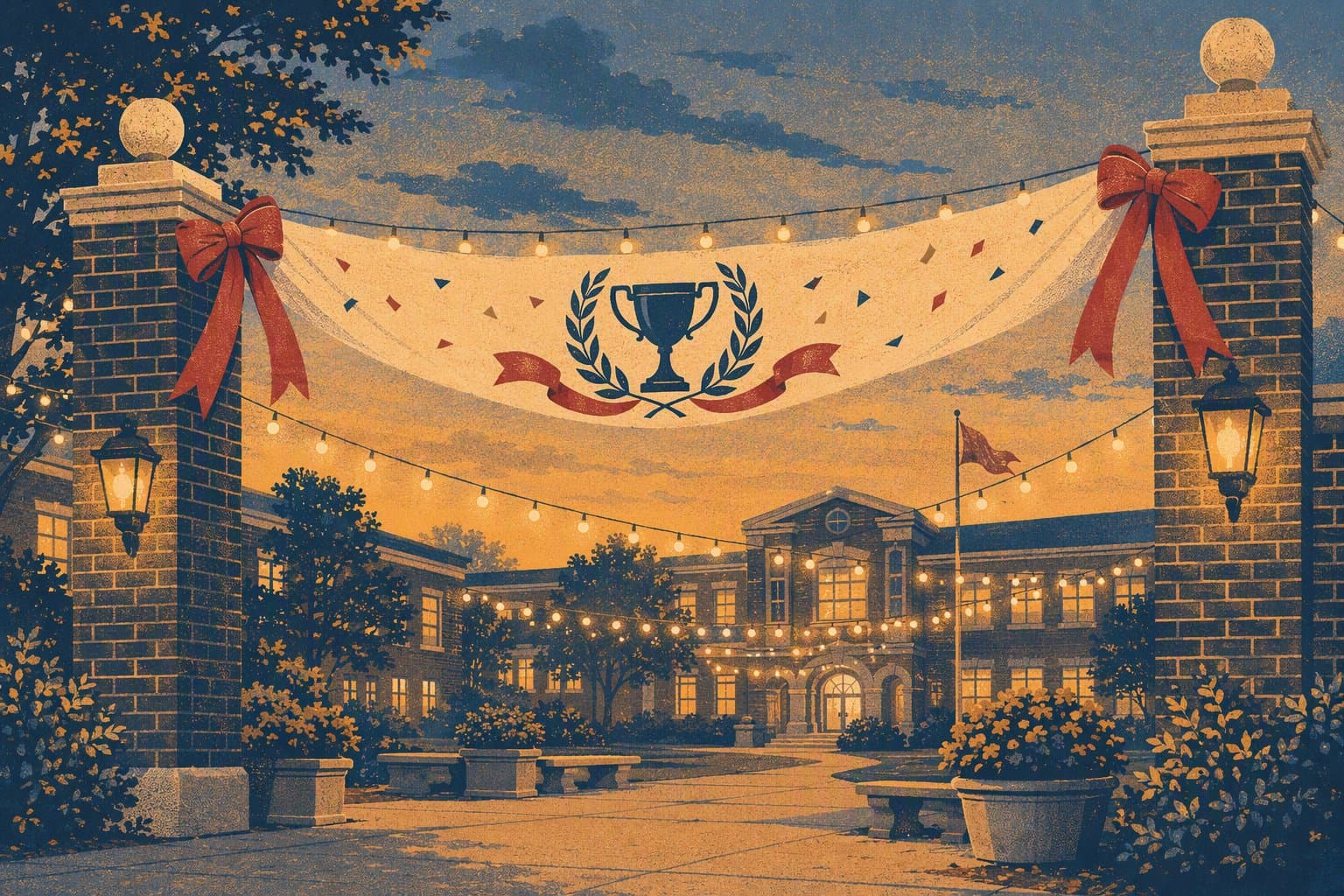 Homecoming Anticipation - illustration, Jake Team LLC