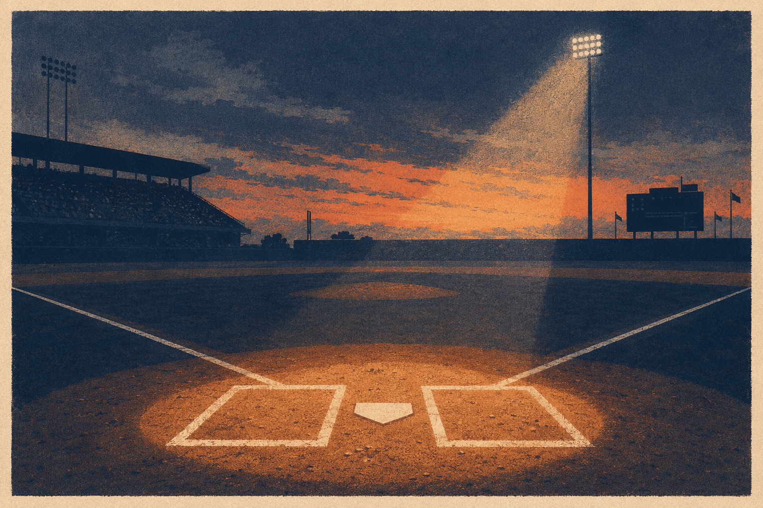 Ninth-inning comeback - illustration, Jake Team LLC