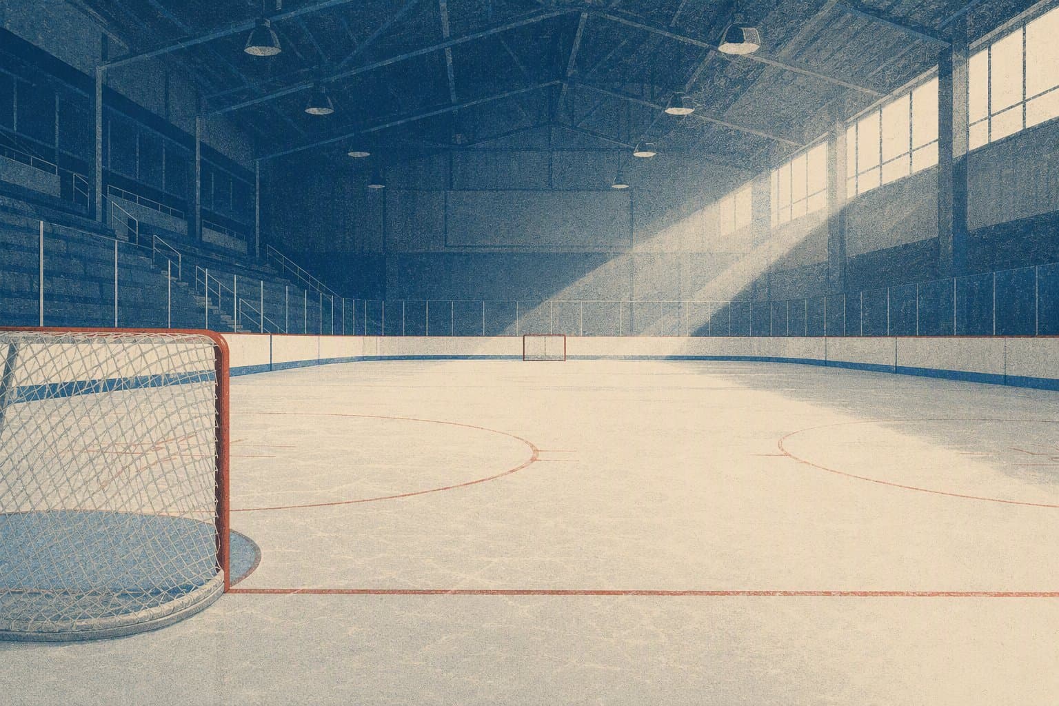 hockey arena - illustration, Jake Team LLC