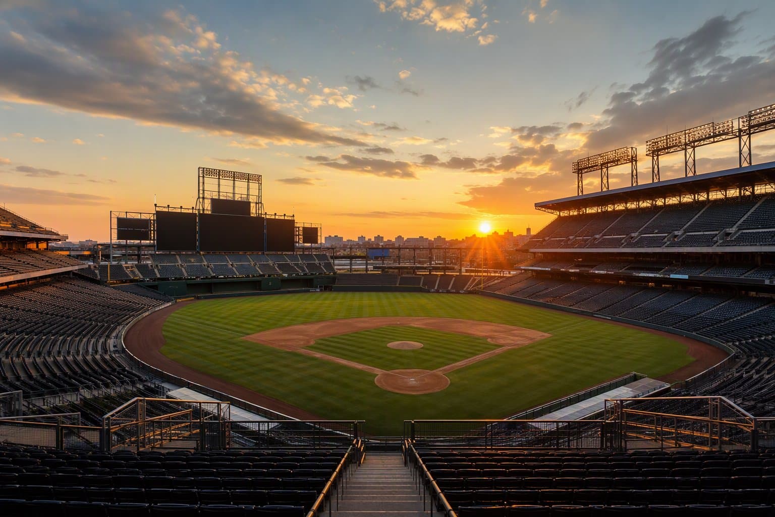 MLB Baseball Field - illustration, Jake Team LLC