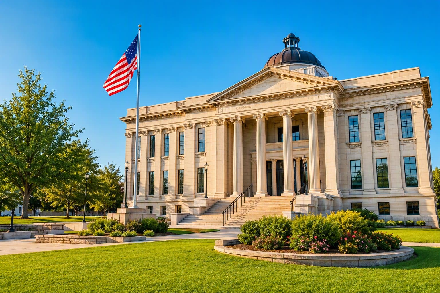 Denison City Hall - illustration, Jake Team LLC