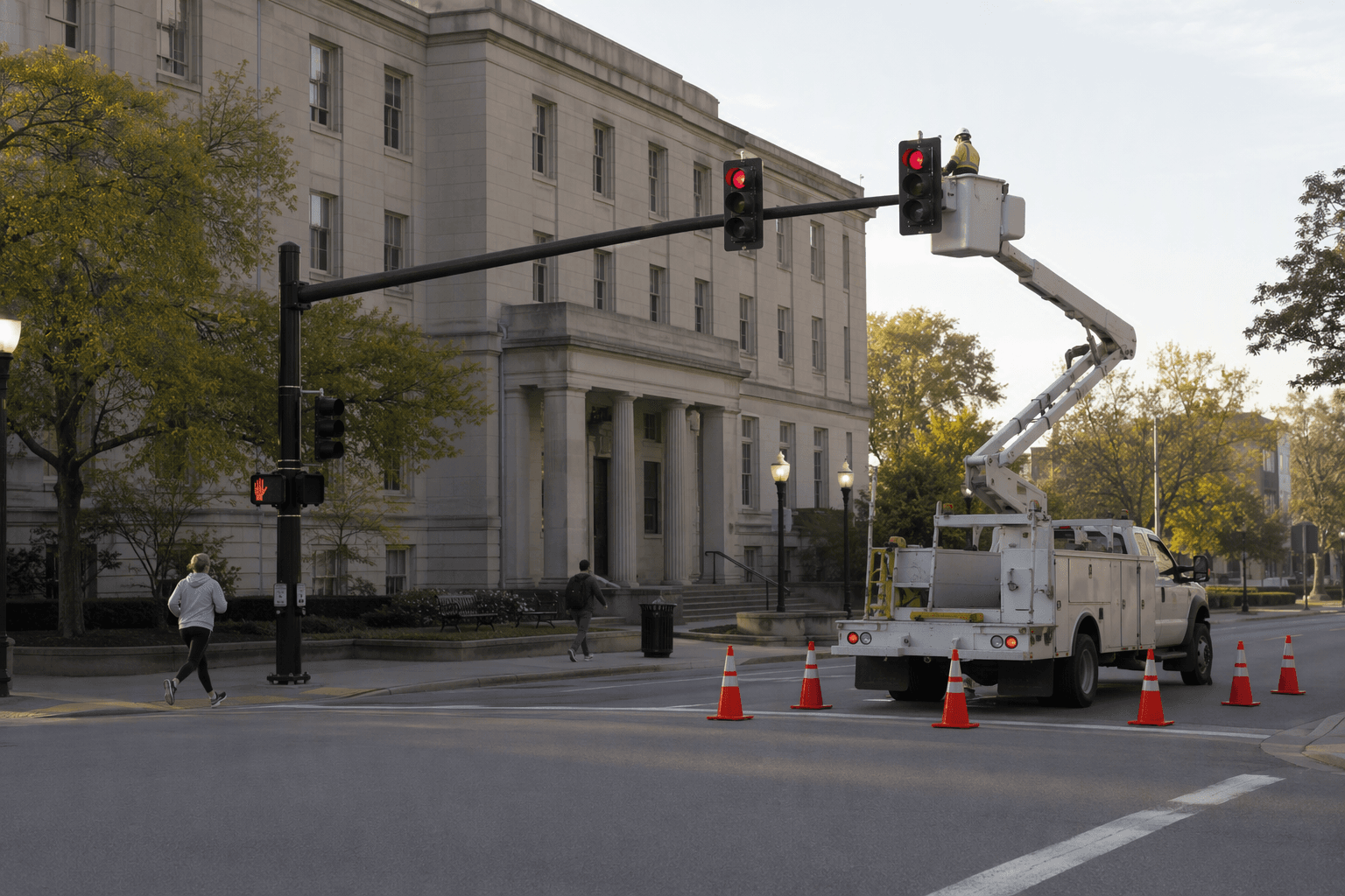 Traffic Signal Planning - illustration, Jake Team LLC