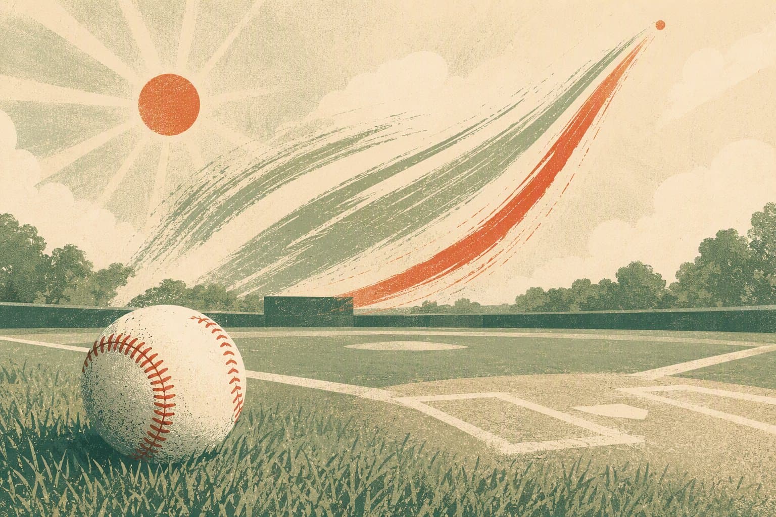 baseball offense - illustration, Jake Team LLC