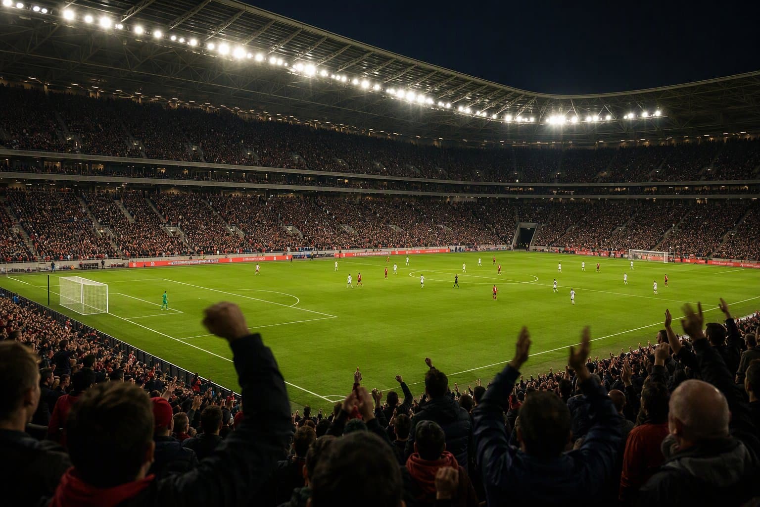 Soccer stadium match - illustration, Jake Team LLC