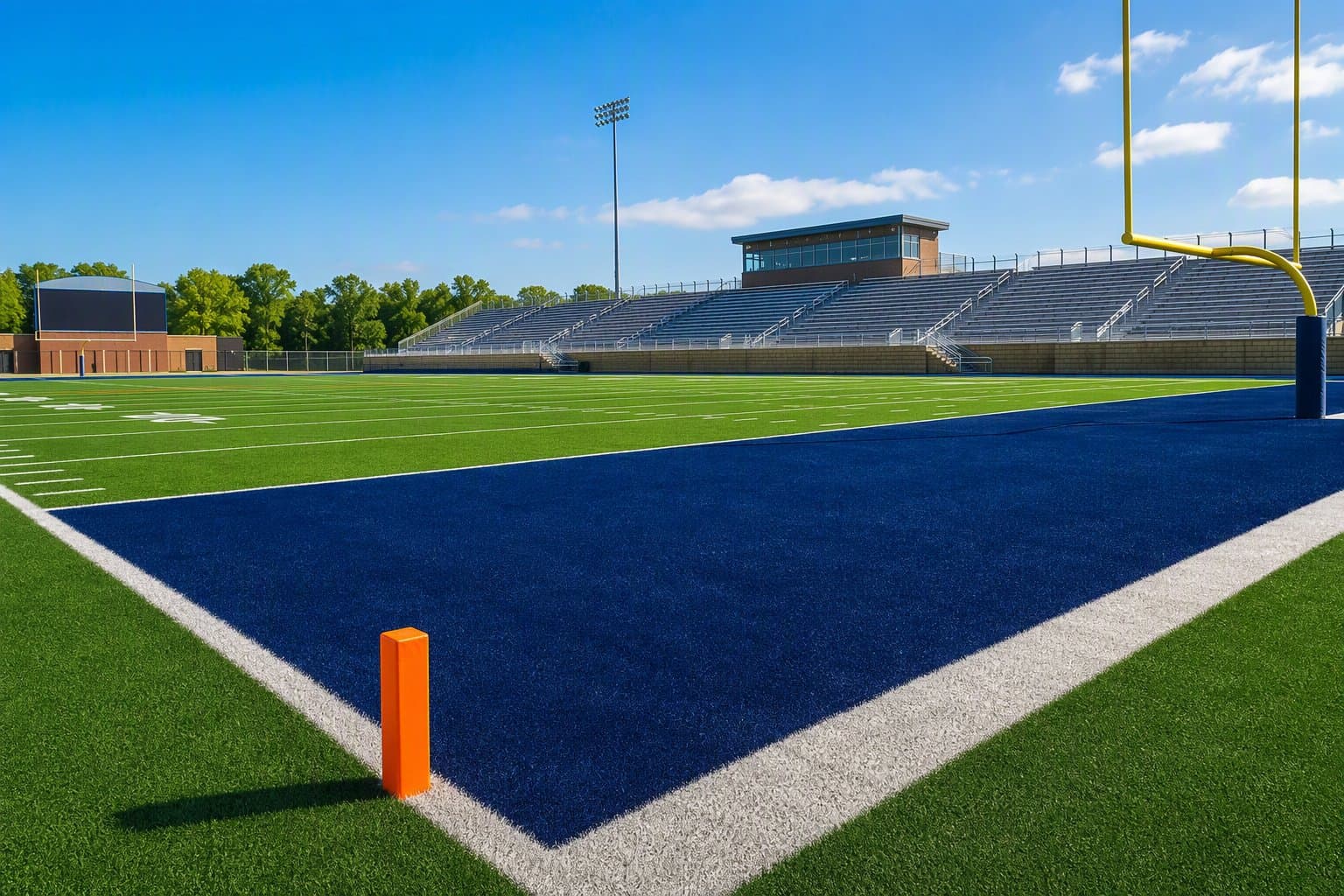 Football field - illustration, Jake Team LLC