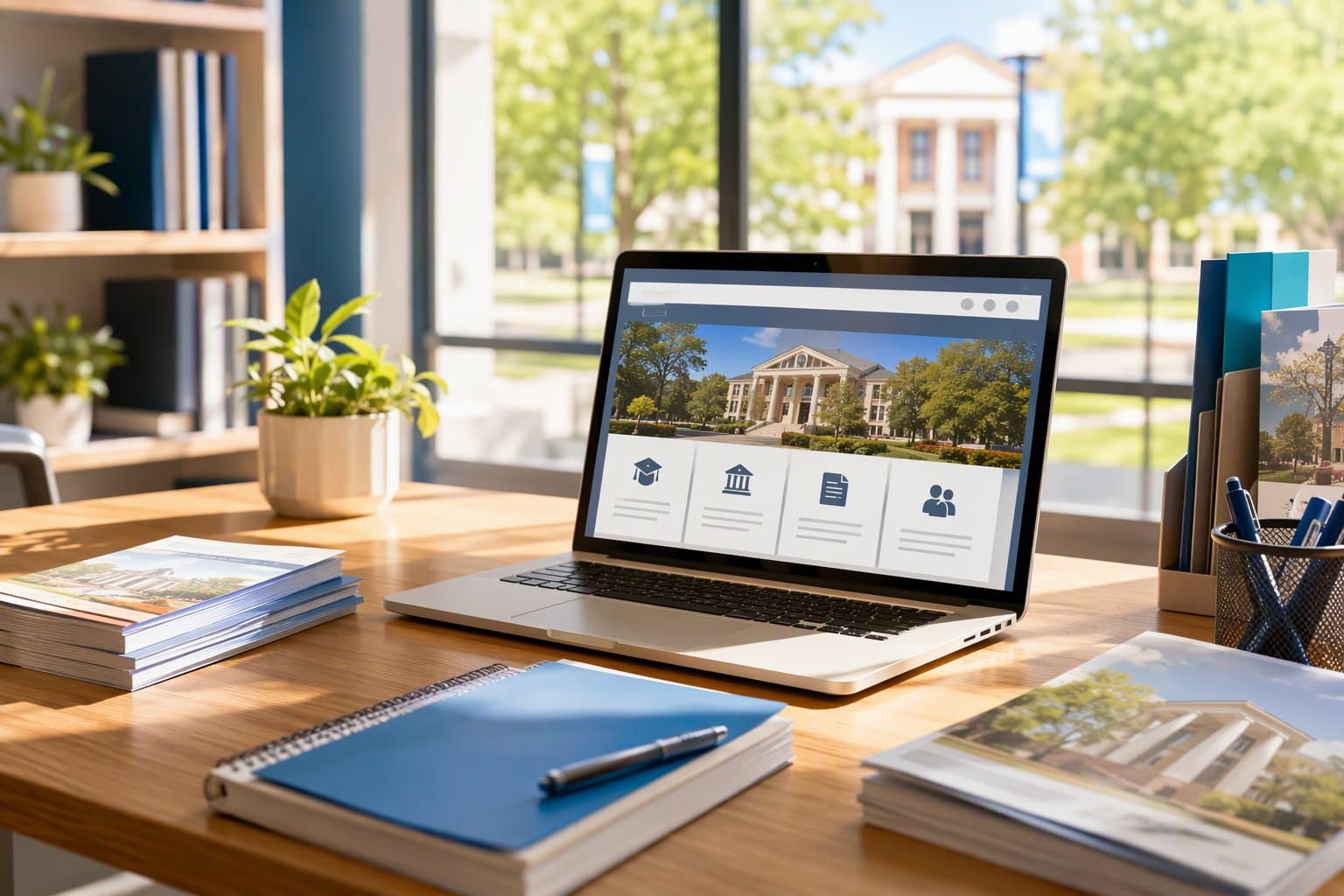 Admissions Office - illustration, Jake Team LLC