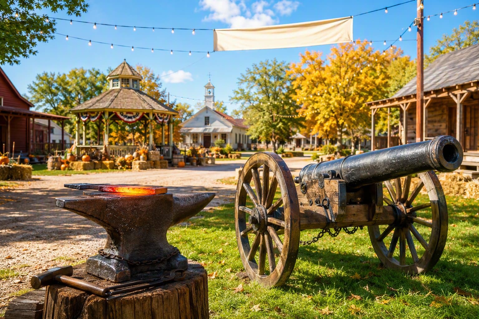 Frontier Village Festival - illustration, Jake Team LLC