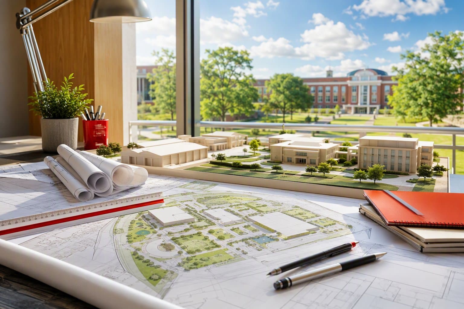 Campus Development Plans - illustration, Jake Team LLC