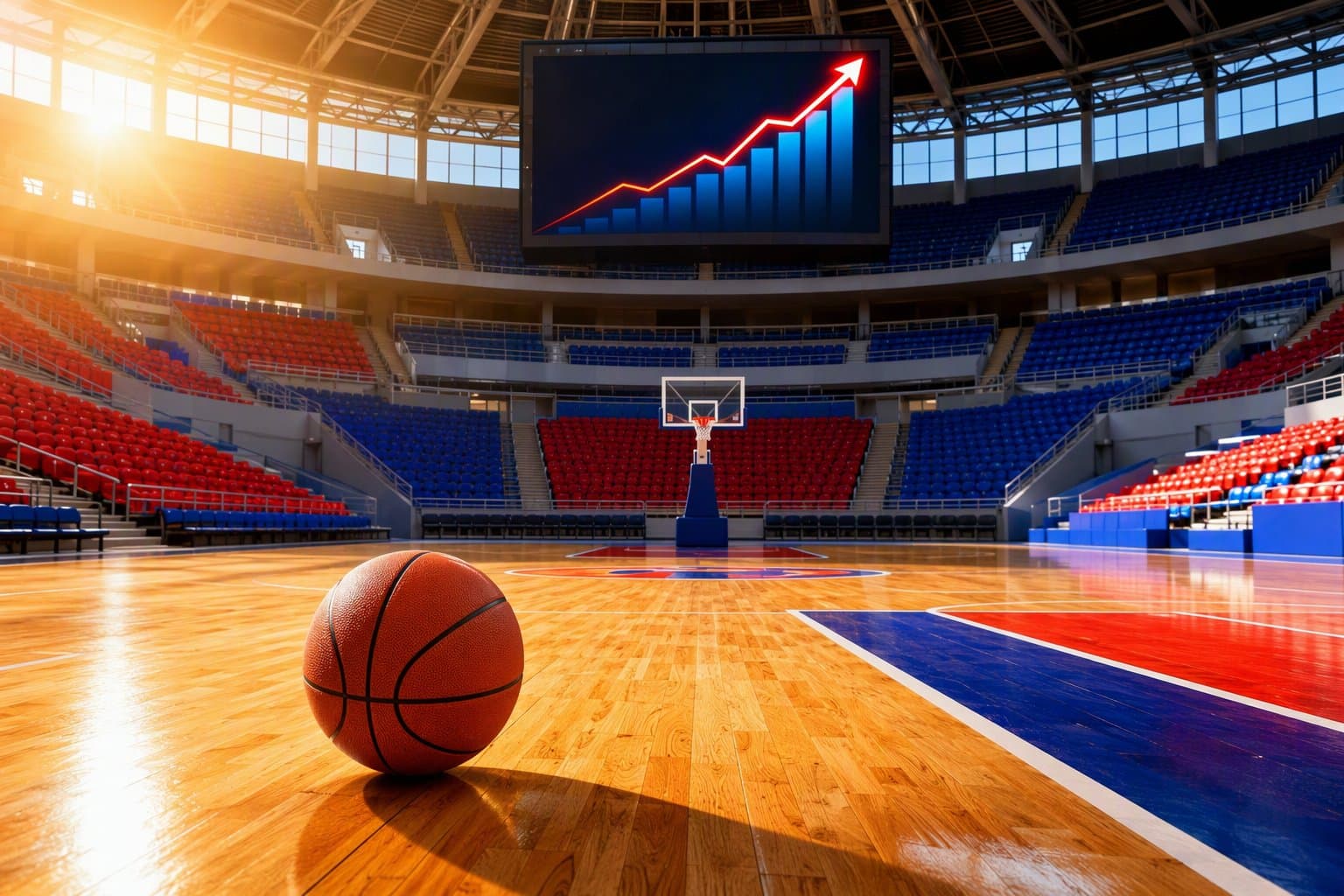 Basketball Momentum - illustration, Jake Team LLC