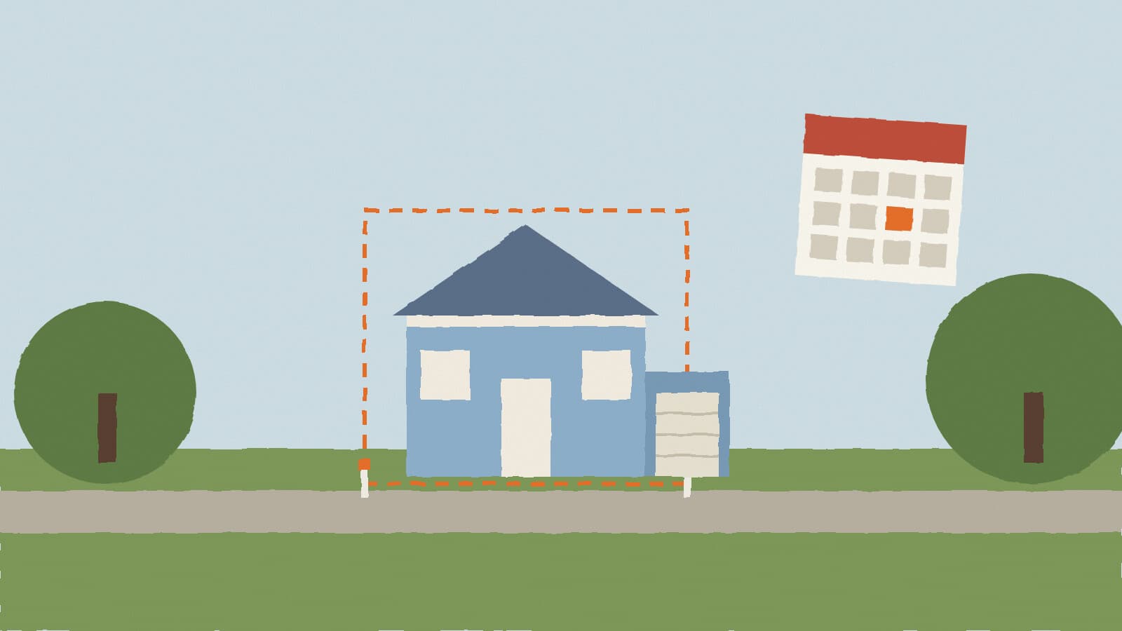 Small home on narrow lot - illustration, Jake Team LLC