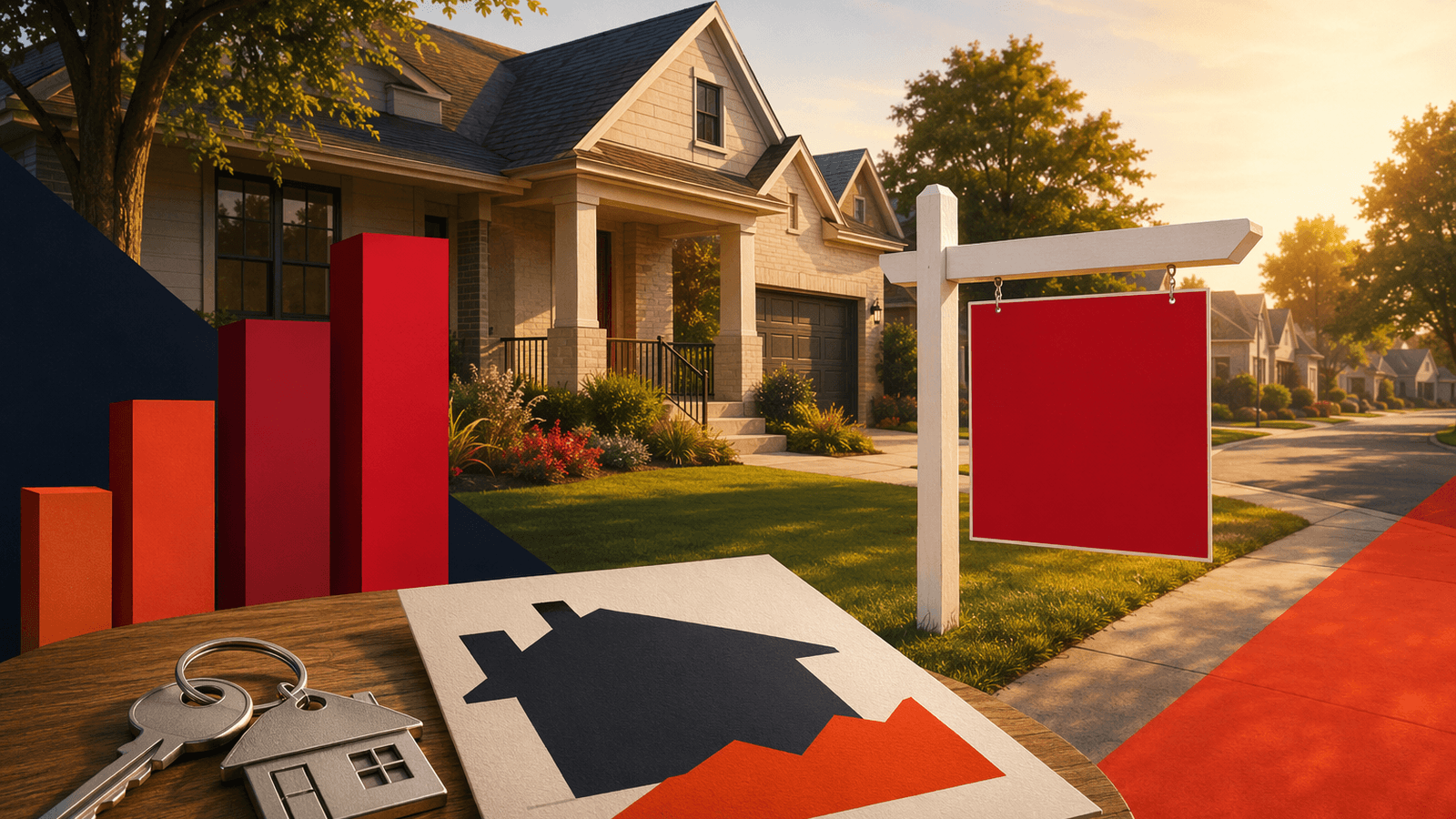 Denison housing market. Illustration: Jake Team LLC