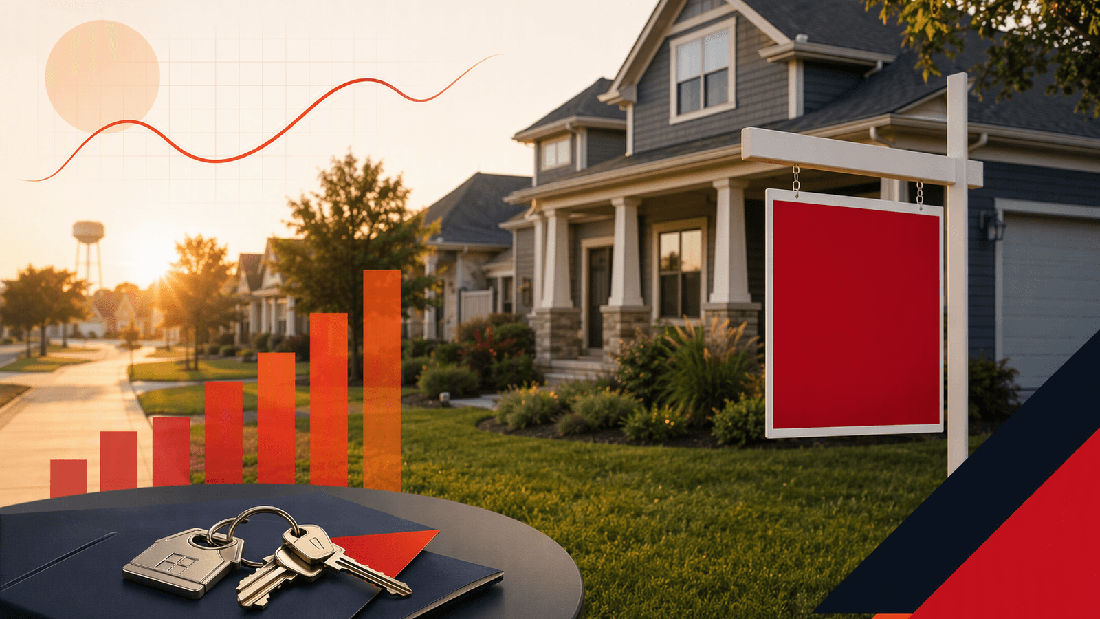 Denison housing market. Illustration: Jake Team LLC