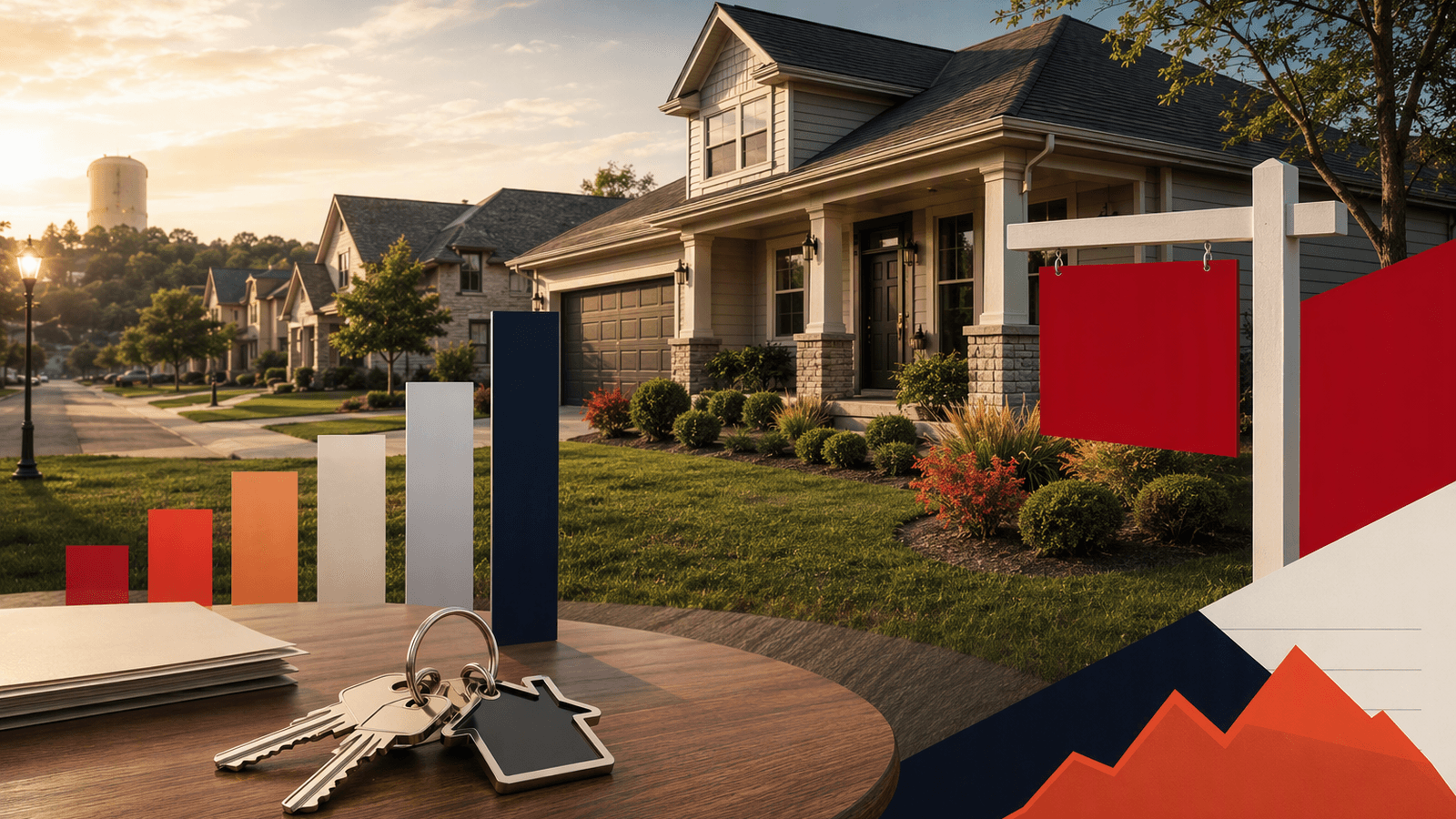 Denison housing market. Illustration: Jake Team LLC