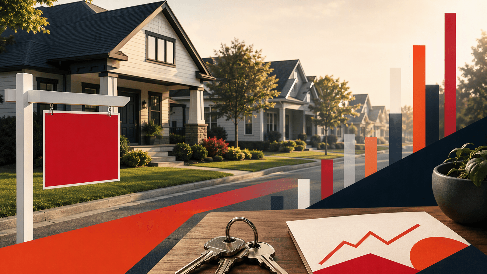 Denison housing market. Illustration: Jake Team LLC