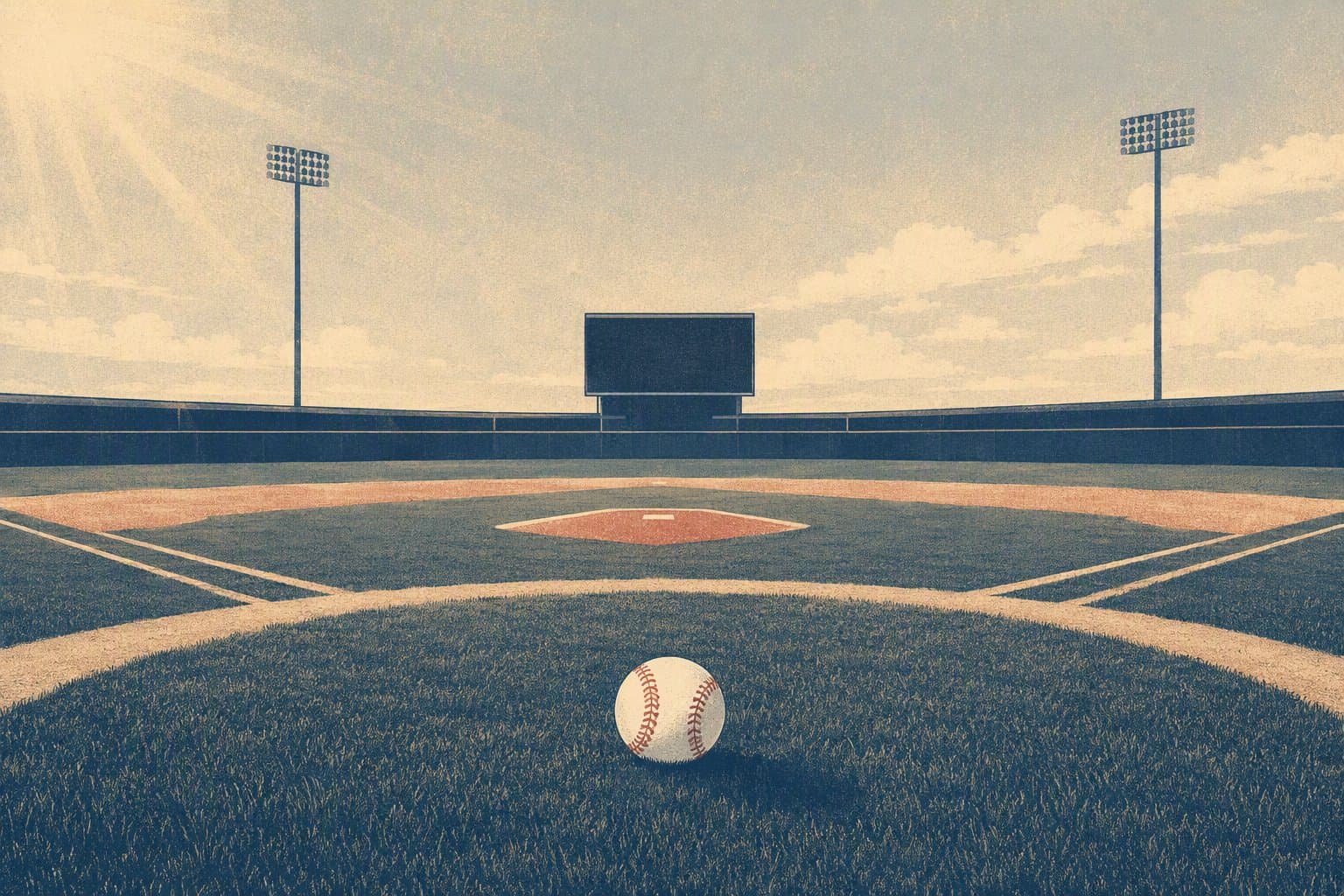 Baseball Victory - illustration, Jake Team LLC