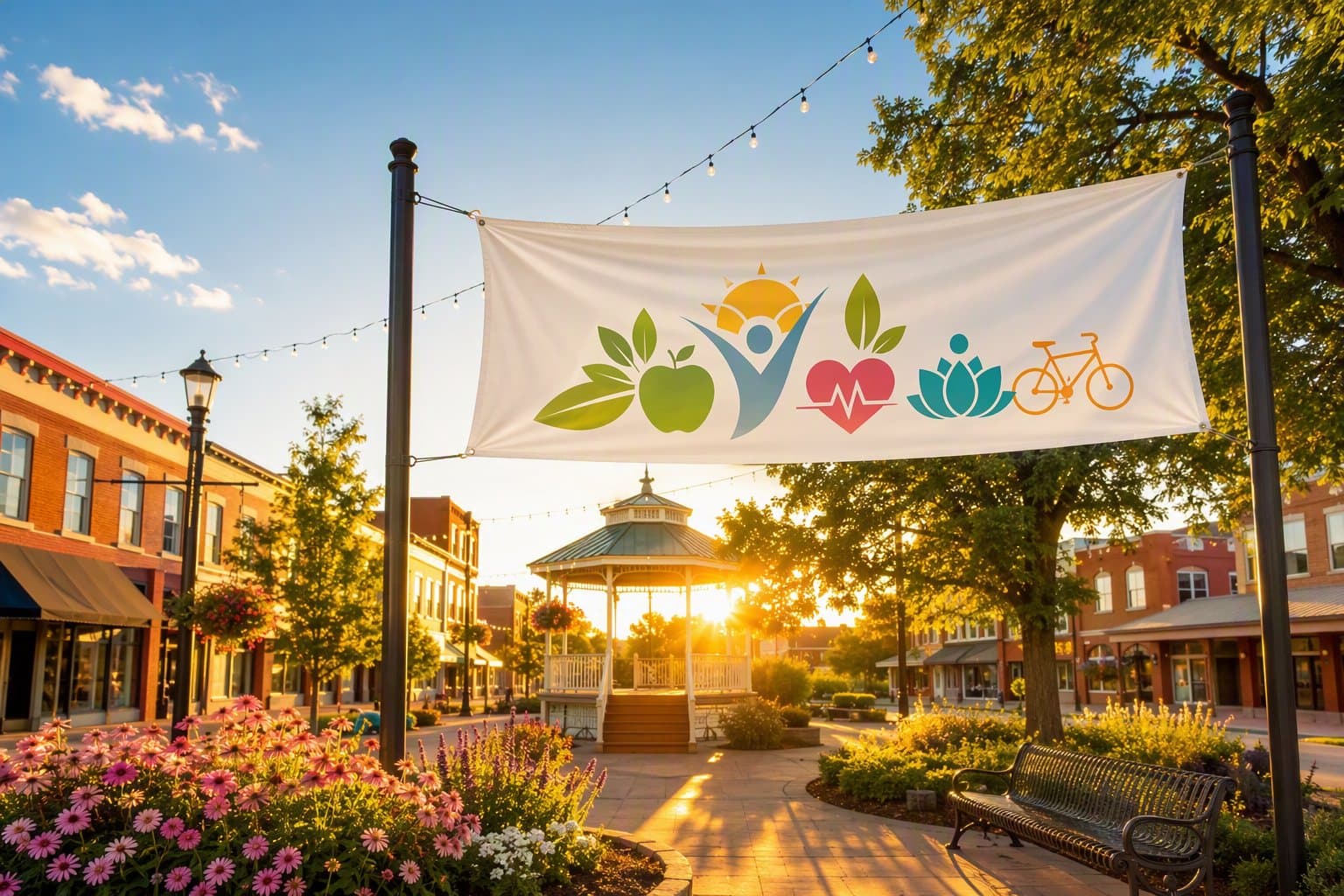 Denison community wellness - illustration, Jake Team LLC