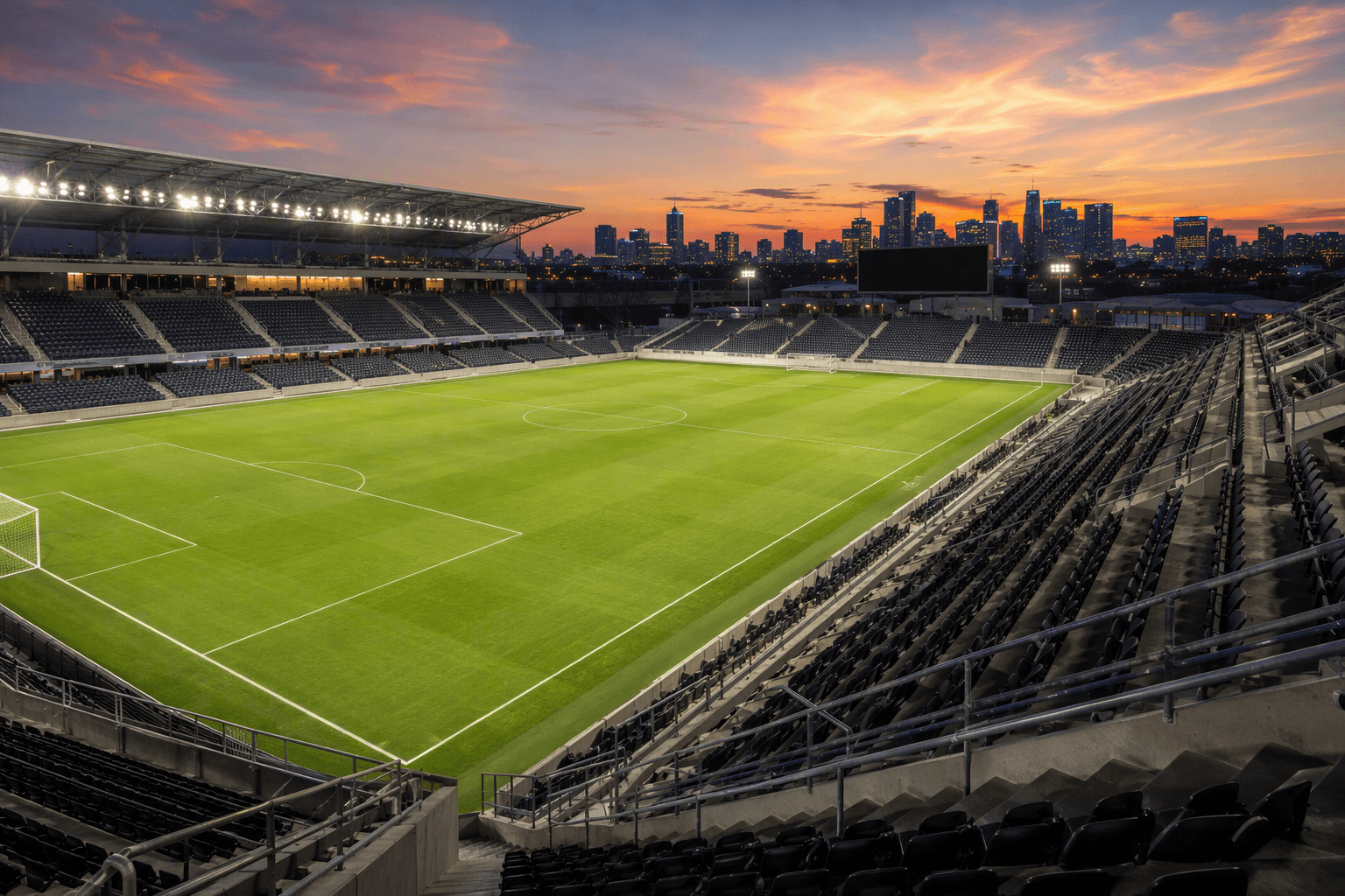 soccer match atmosphere - illustration, Jake Team LLC