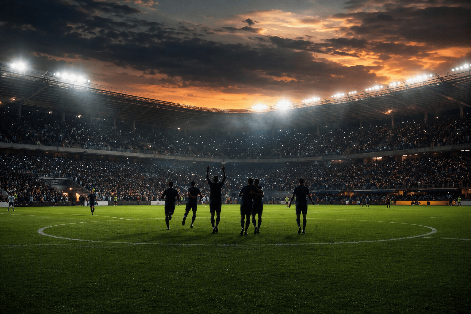 Soccer Victory Moment - illustration, Jake Team LLC