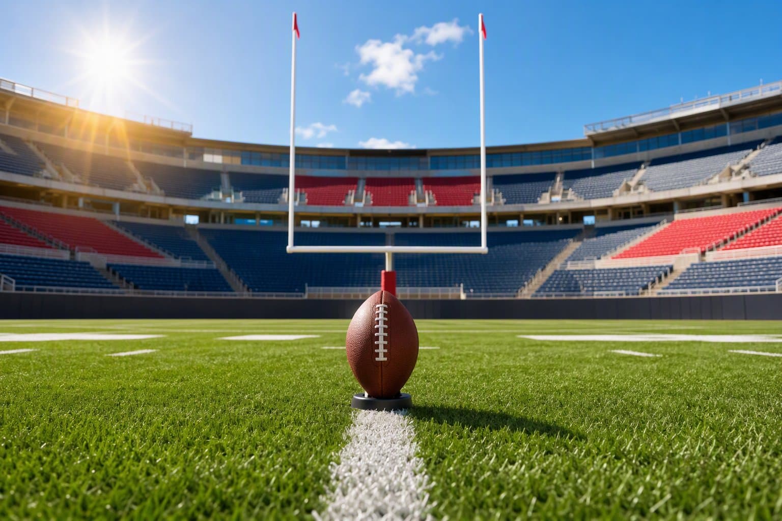 Game-winning field goal - illustration, Jake Team LLC