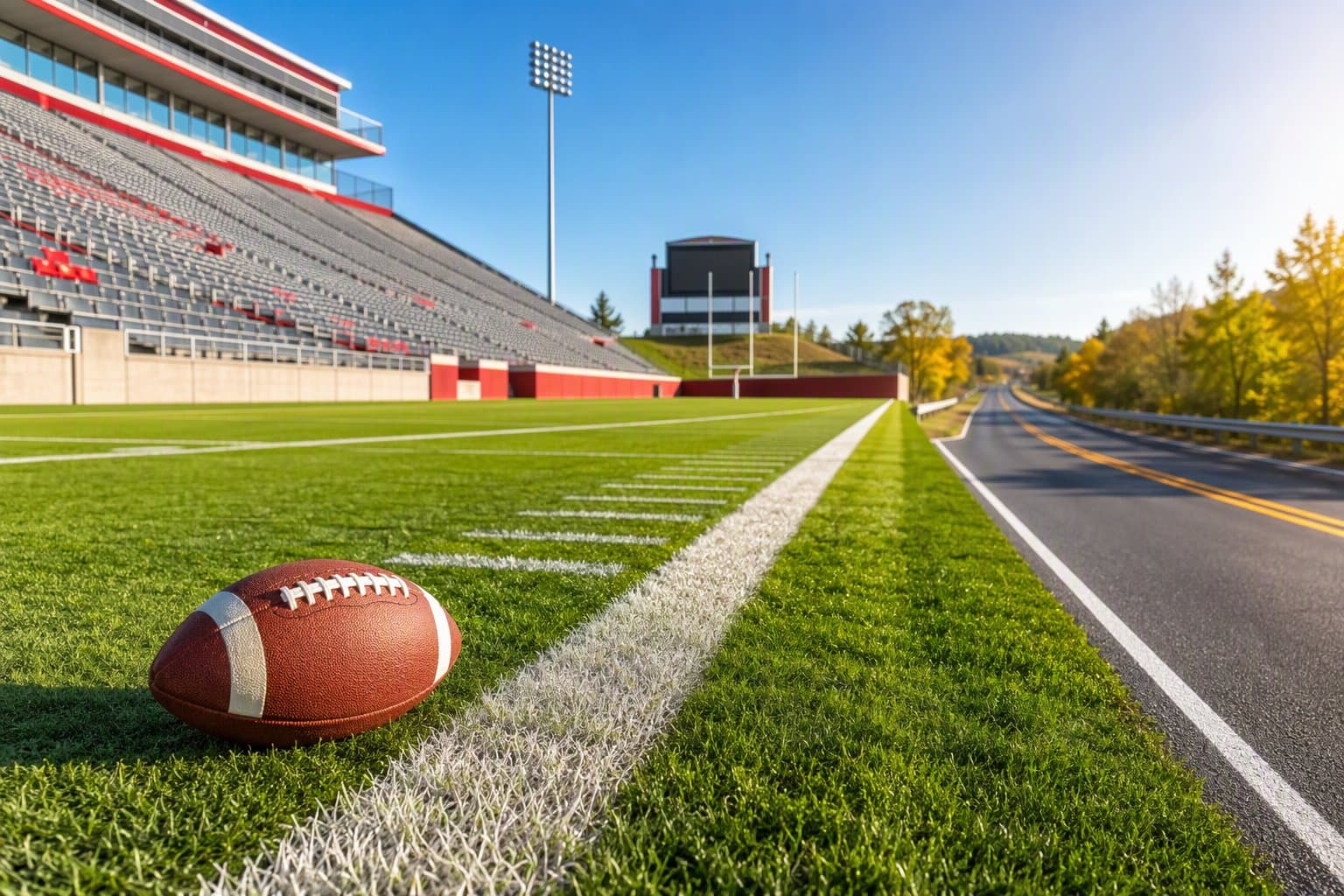 Road Football Victory - illustration, Jake Team LLC